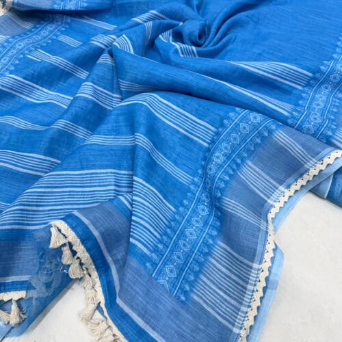 Linen Saree