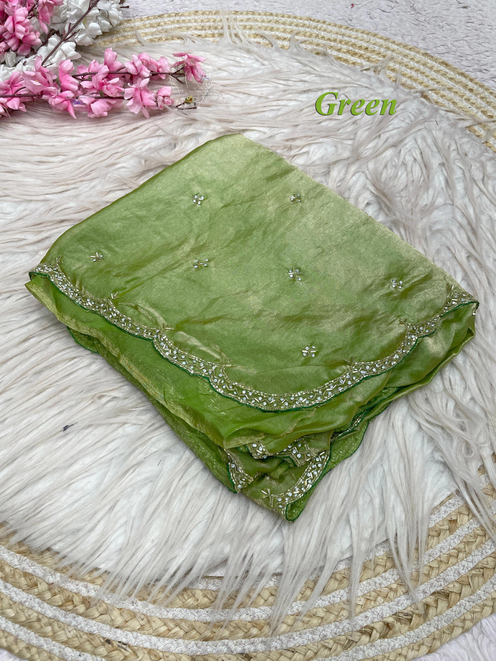 Space Silk Jodhpuri work - Image 9