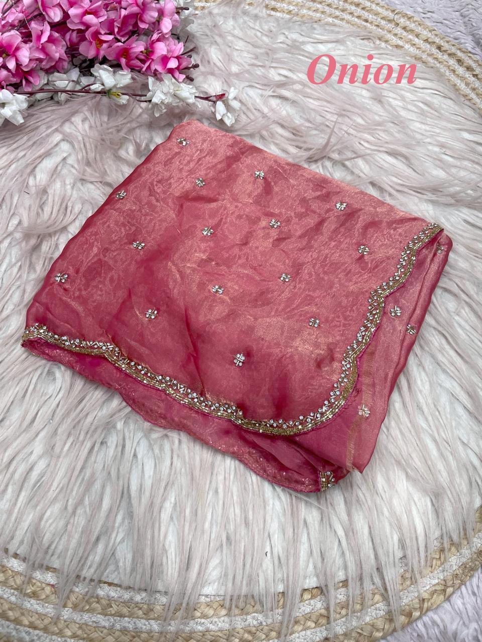Space Silk Jodhpuri work - Image 8